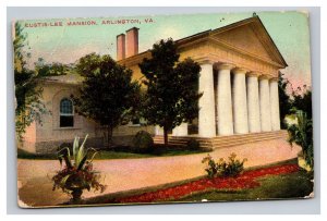 Vintage 1900s Postcard Custis Lee Mansion, Arlington, Virginia