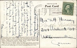 Harpswell Maine ME Split View M-735 c1915 Postcard