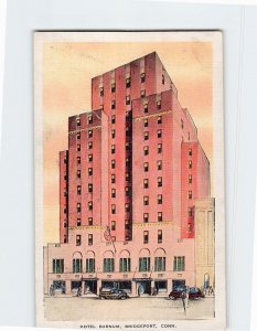 Postcard Hotel Barnum Bridgeport Connecticut USA