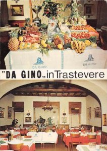 Itay Rome Da Gino Restaurant in Trastevere