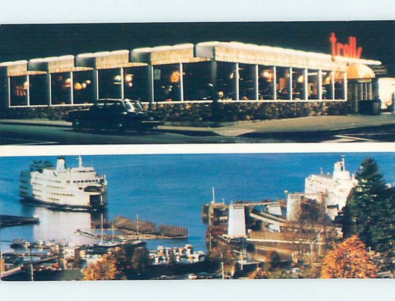 1980's TROLL'S SEAFOOD RESTAURANT Horseshoe Bay - West Vancouver BC B8551-12