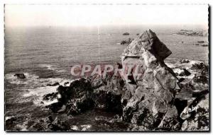 Old Postcard Diben Plougasnou The Sphynx at the Rock of Emperor