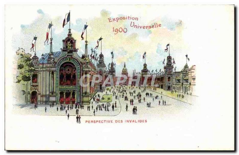 EXposition Universelle de 1900 CPA Paris Perspective des Invalides