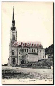 Old Postcard Basilica of Domremy