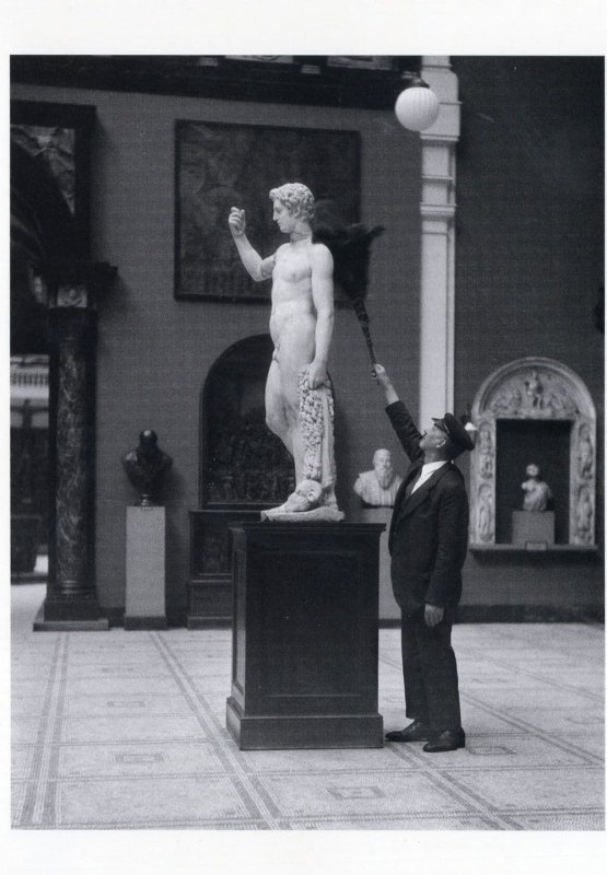 Emile Otto Hoppe 1931 Roman Art Statue V&A Museum Photo Postcard