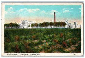 1909 Nebraska State Penitentiary Exterior Lincoln Nebraska NE Posted Postcard