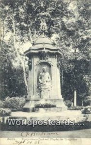 Komponisten Denkmal Hayden im Tiergarten Berlin Germany 1908 