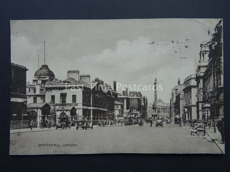 London WHITEHALL c1920's Postcard