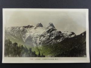 Canada THE LIONS Vancouver B.C. c1948 RP Postcard