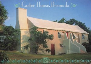 Christopher Carter House Bermuda Historic Sailor Postcard