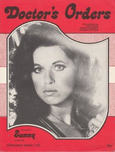 Doctors Orders Sue & Sunny 1970s Sheet Music