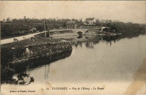 CPA PLOERMEL - Vue de l'Etang - La Bonde (145567)