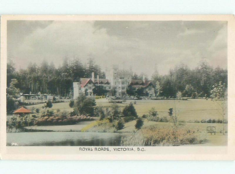 1940's rppc NICE VIEW Victoria - Vancouver Island British Columbia BC W0961