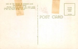 WONDER CAVE San Marcos, Texas c1960s Chrome Vintage Postcard