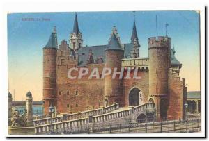 Antwerp Old Postcard Steen