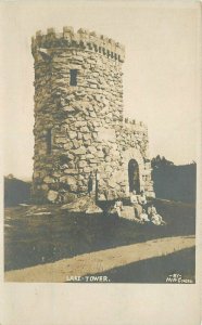 C-1910 Lake Tower Minnesota RPPC Photo Postcard Conger 21-792