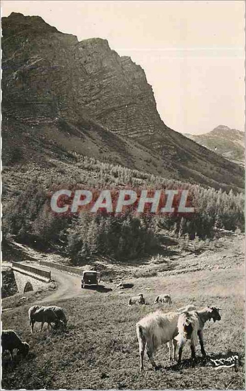 Postcard Modern Approx Barcelonnette Route du Col de la Cayolle