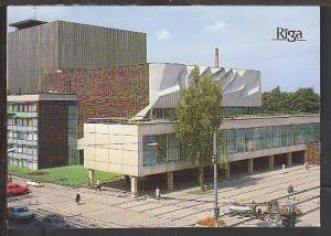 Rainis Academic Art Theatre Riga Latvia Postcard BIN 