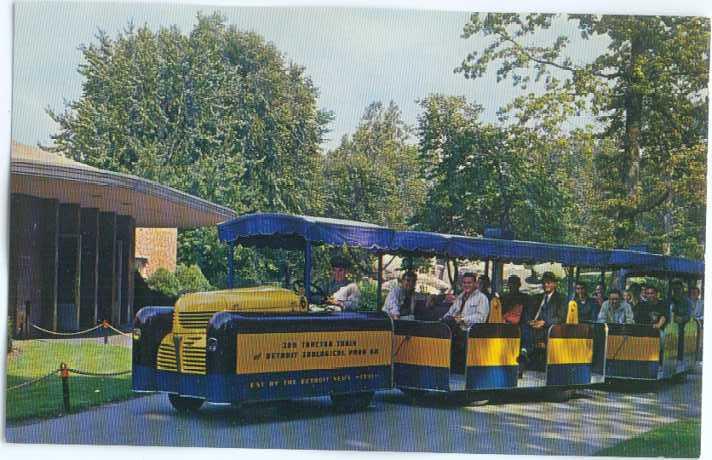 Tractor Train Detroit Zoological Park Royal Oak Michigan MI