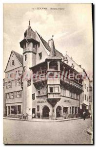 Old Postcard Colmar Pfister house