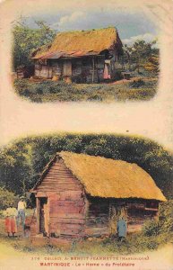 Peasant Home Martinique French Overseas Territory Caribbean 1910c postcard