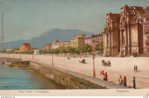 PALERMO , Italy , 00-10s ; Porta Felice e Passeggiata