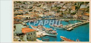 Postcard Modern Hydra View of the Island