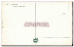 Old Postcard Zagreb Maksimir