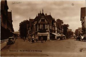 CPA DEAUVILLE - Rue de l'Ecluse et du Normandy (515648)