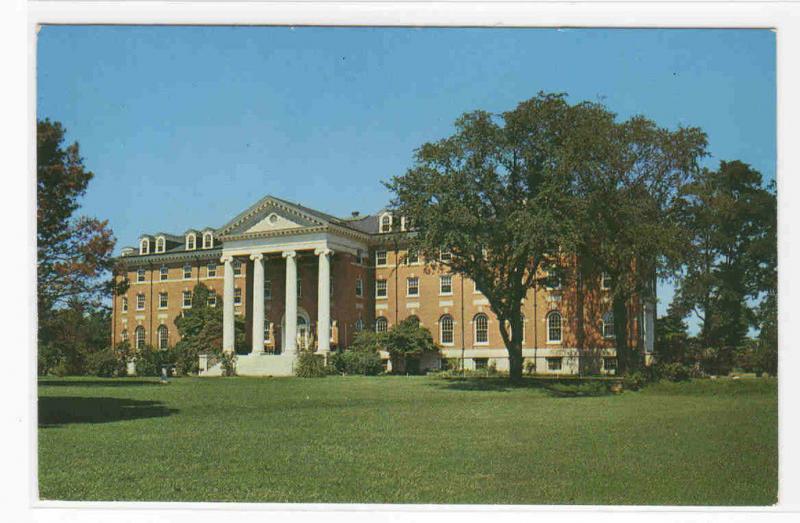 Coblentz Hall Hood College Frederick Maryland postcard