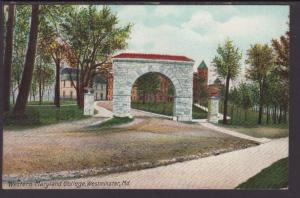 Western Maryland College,Westminster,MD Postcard