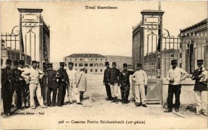 CPA Militaire Toul - Caserne Perrin Brichambault (10e génie) (90471)