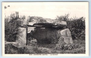 CONNERRE Sarthe Le Dolmen FRANCE Postcard