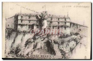 Old Postcard Belfort 6 janvie 1916 Lion Sympatienne