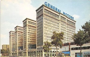 General Motors Building Houses Excellent Shops And Restaurant - Detroit, Mich...