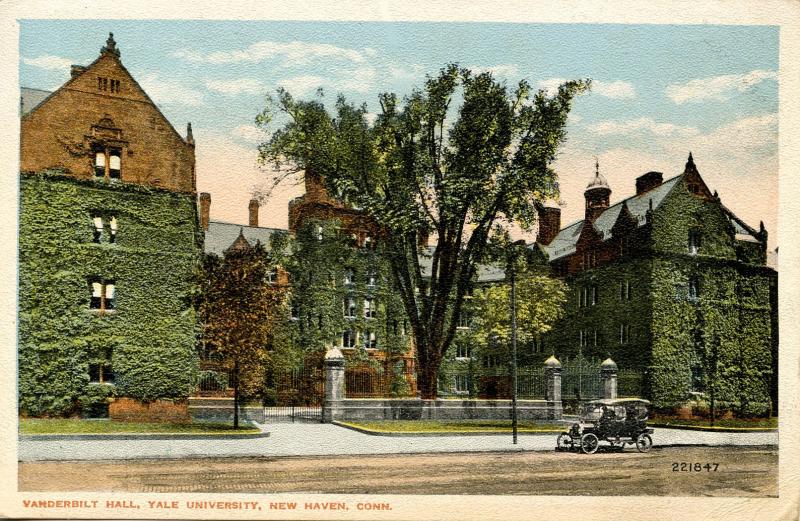 CT - New Haven - Yale University. Vanderbilt Hall