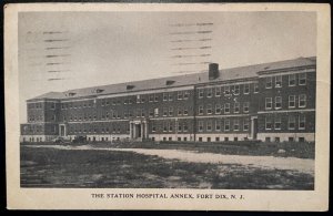 Vintage Postcard 1941 Station Hospital Annex, Fort Dix, New Jersey (NJ)