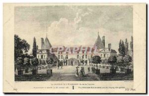 Old Postcard Chateau de Malmaison