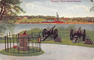 Sundial, Rock Island Arsenal Rock Island, Illinois, USA Gun Factory Unused 