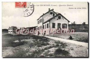 Postcard La Courtine Old Quarter General