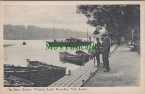 Yorkshire Postcard-Leeds,The Mary Gordon,Waterloo Lake,Roundhay Park Ref.RS29605