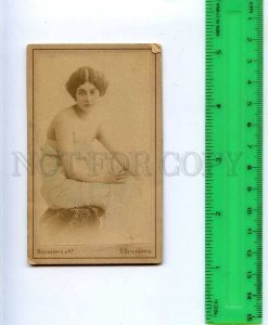 242512 La CAVALIERI Italian OPERA Singer CABINET Photo CDV old