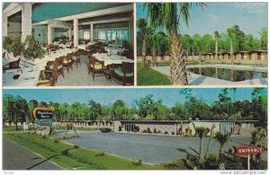 3-views, Plantation House Motel and Restaurant, U.S. Hwy 17.,  Surfside Beach...