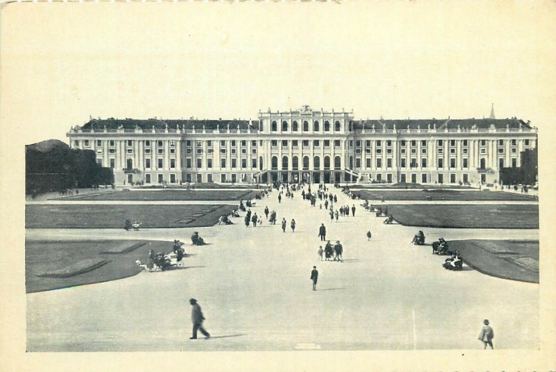 Austrian Vienna Schonbrunn post card