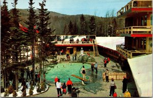 Vtg West Dover Vermont VT Swimming Pool Tower Section Mt. Snow Ski Area Postcard