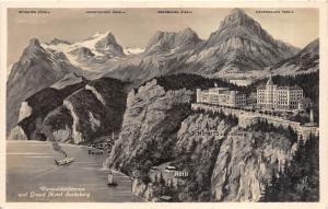 BR36664 Vierwaldstattersee und Grand Hotel Seelisberg      Switzerland