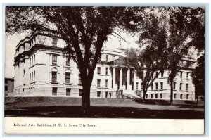 1909 View Of Liberal Arts Building S. U. I. Iowa City, Iowa IA Antique Postcard