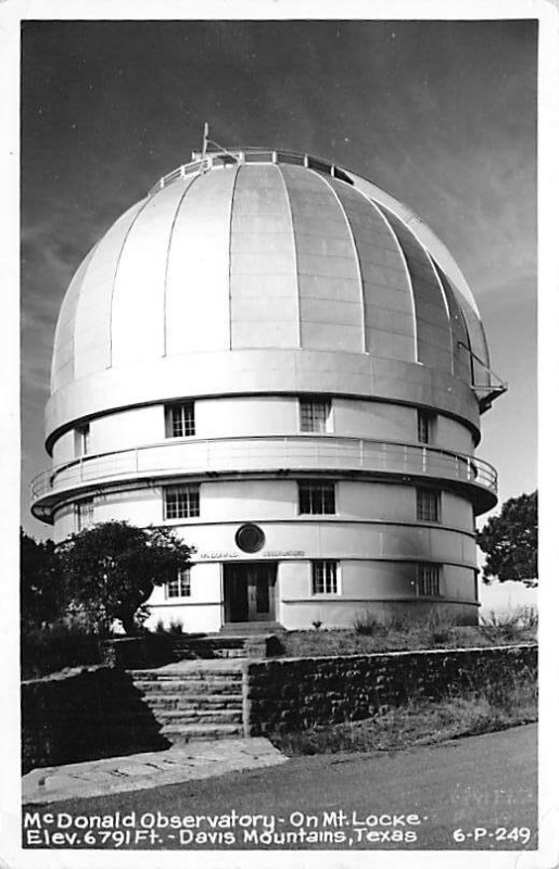 McDonald Observatory Texas, USA Space Unused 