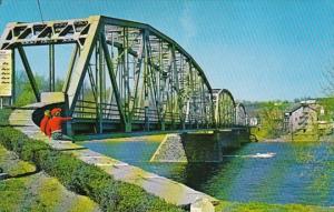 Pennsylvania Upper Black Eddy The Delaware River Bridge