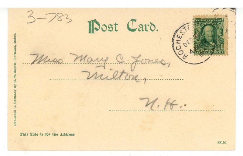 NH - Rochester. Cocheco River, Dam